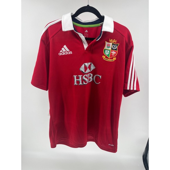 adidas Other - Adidas British and Irish Lions 2013 Australia Tour Rugby Jersey Mens XL Red